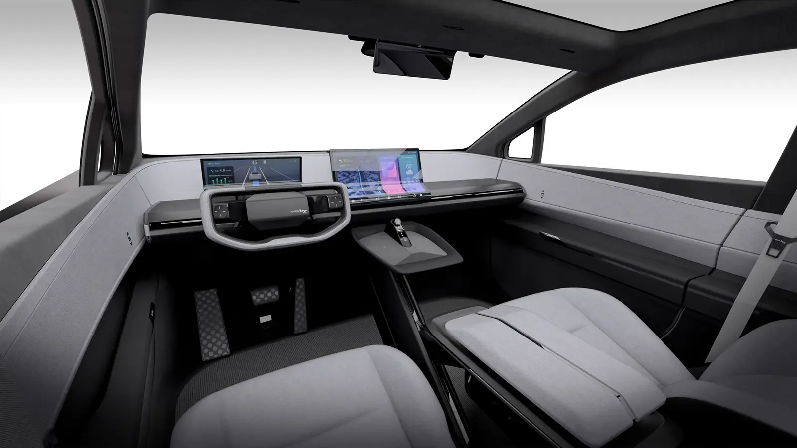 Toyota bZ4X interior