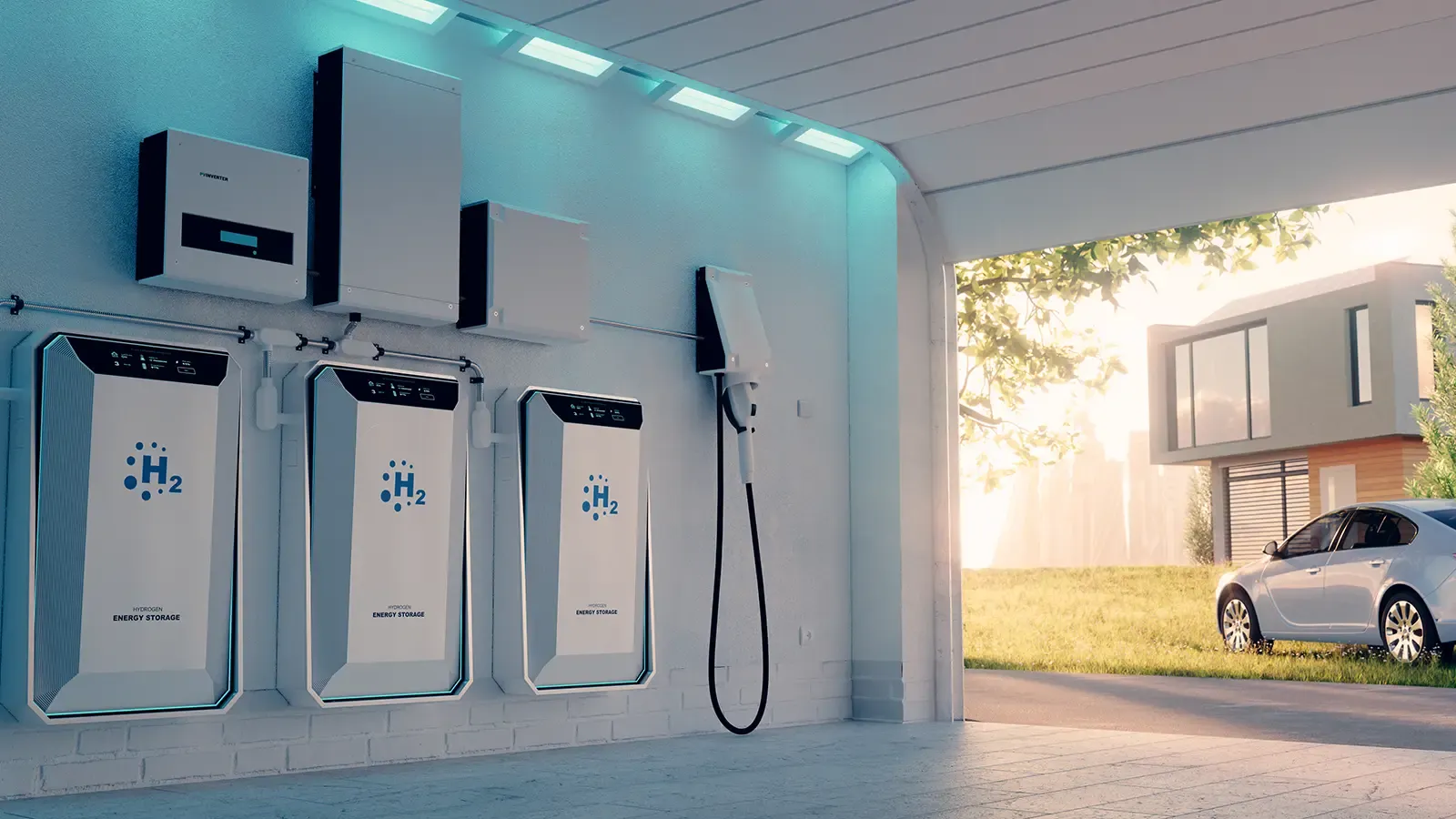 Home hydrogen storage concept