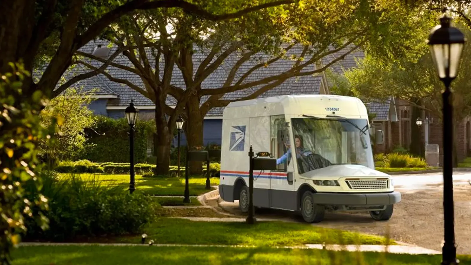 New USPS Mail truck