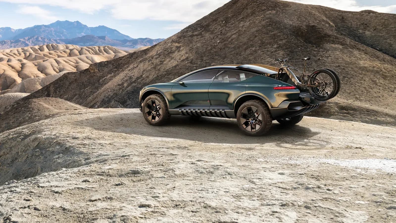 Audi activesphere by the mountains