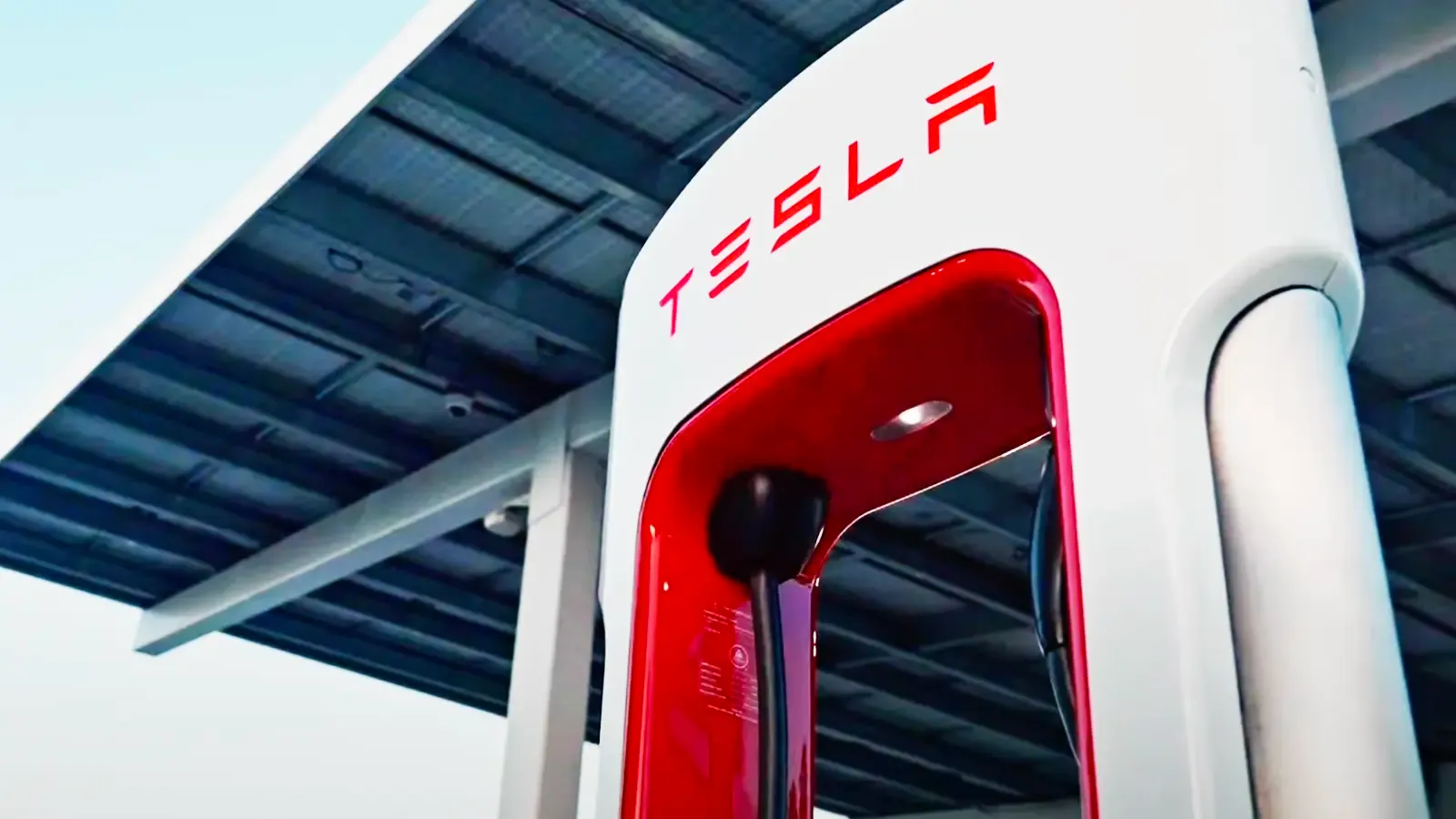 Tesla Charging port