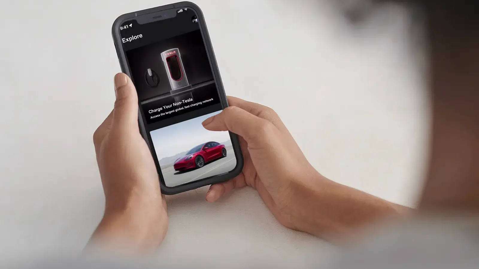 Tesla charging app