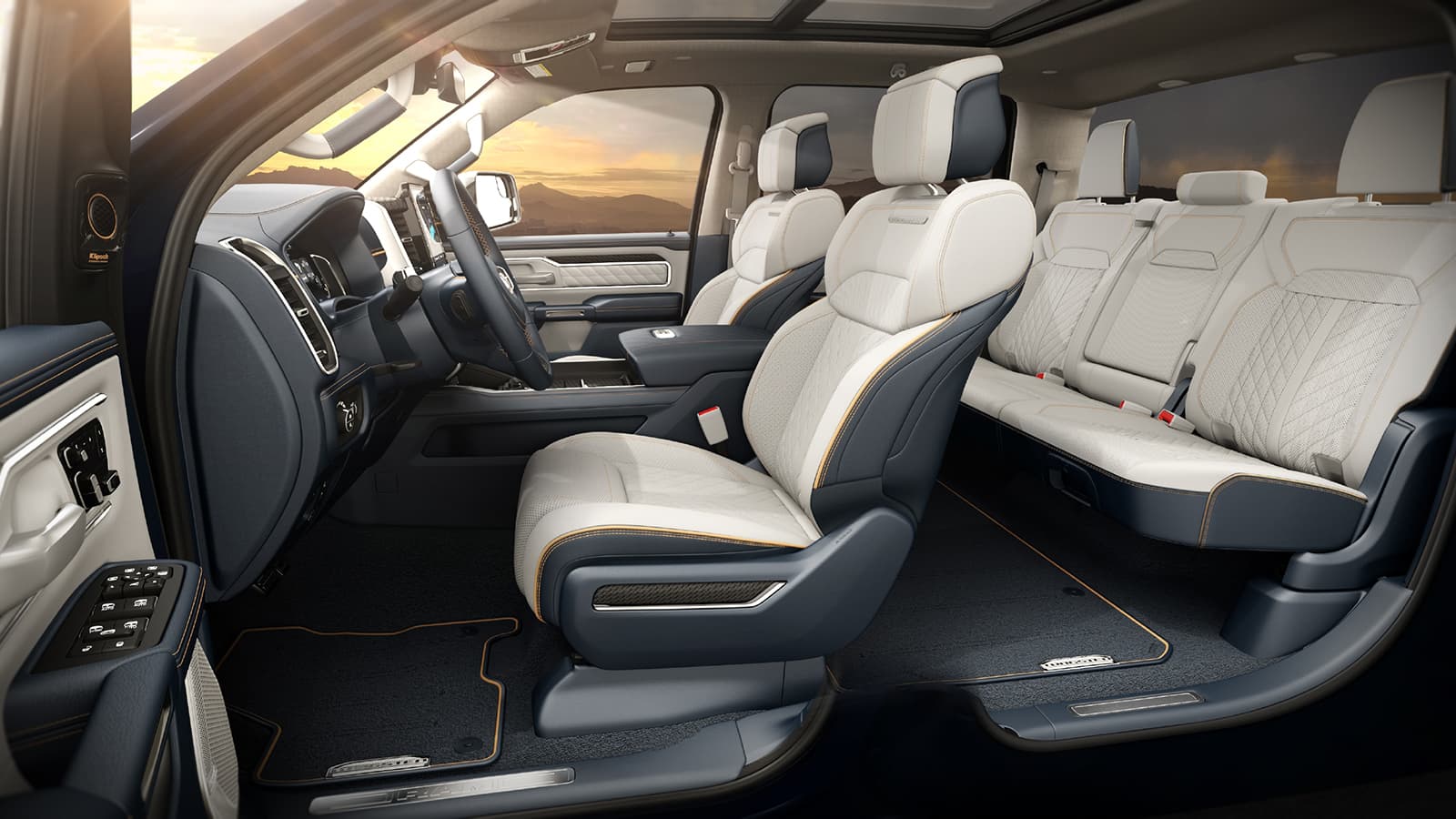 Ram 1500 REV interior