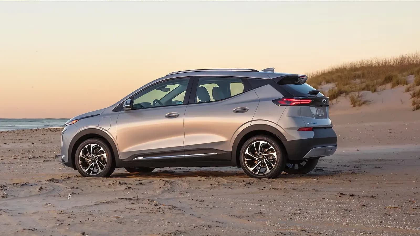 Chevy Bolt EUV on the beach