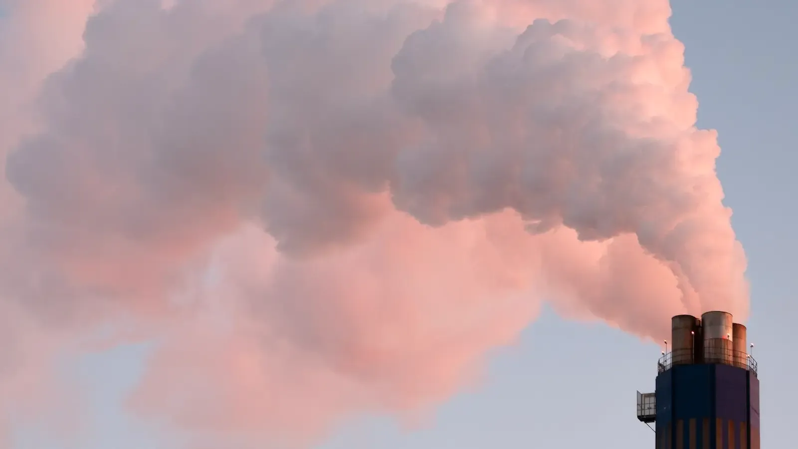 The air being poluted