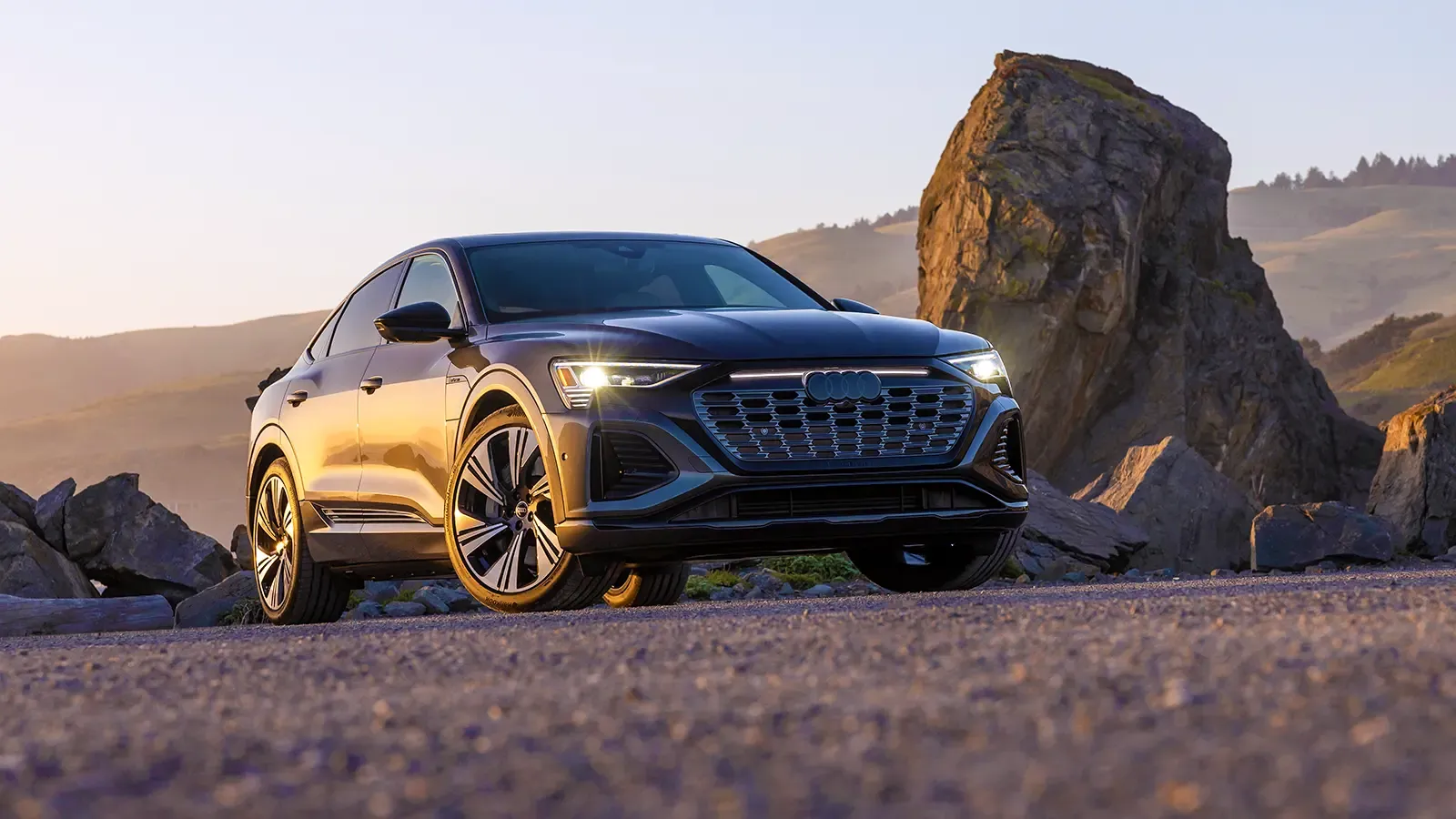 2024 Audi Q8 Sportback e-tron in Daytona Gray Pearl (Launch Edition)