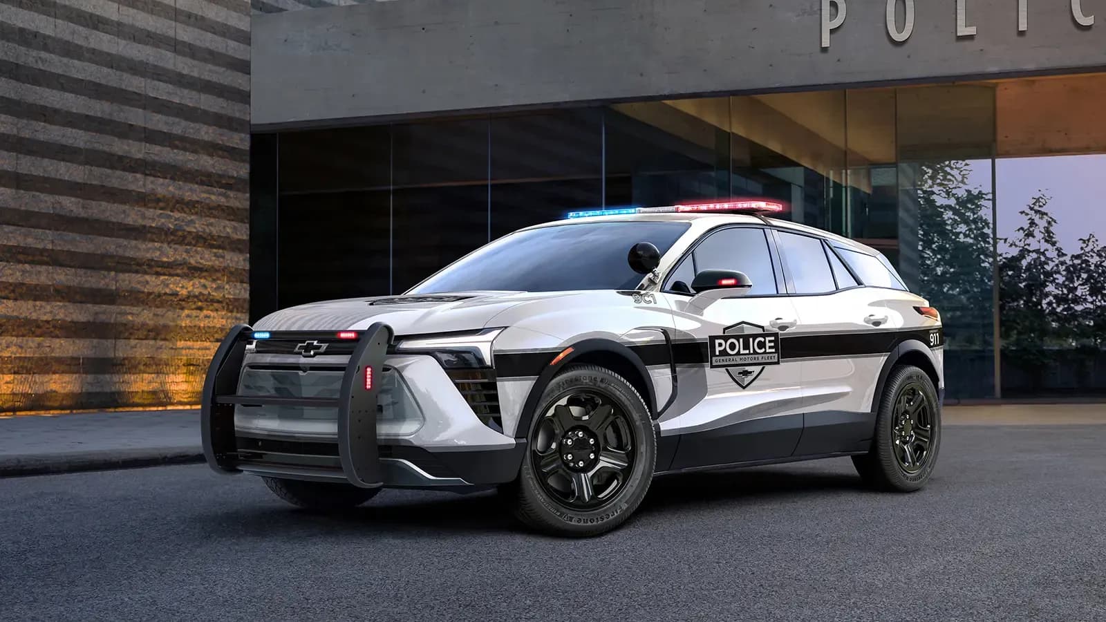Chevrolet Blazer EV Patrol Car exterior