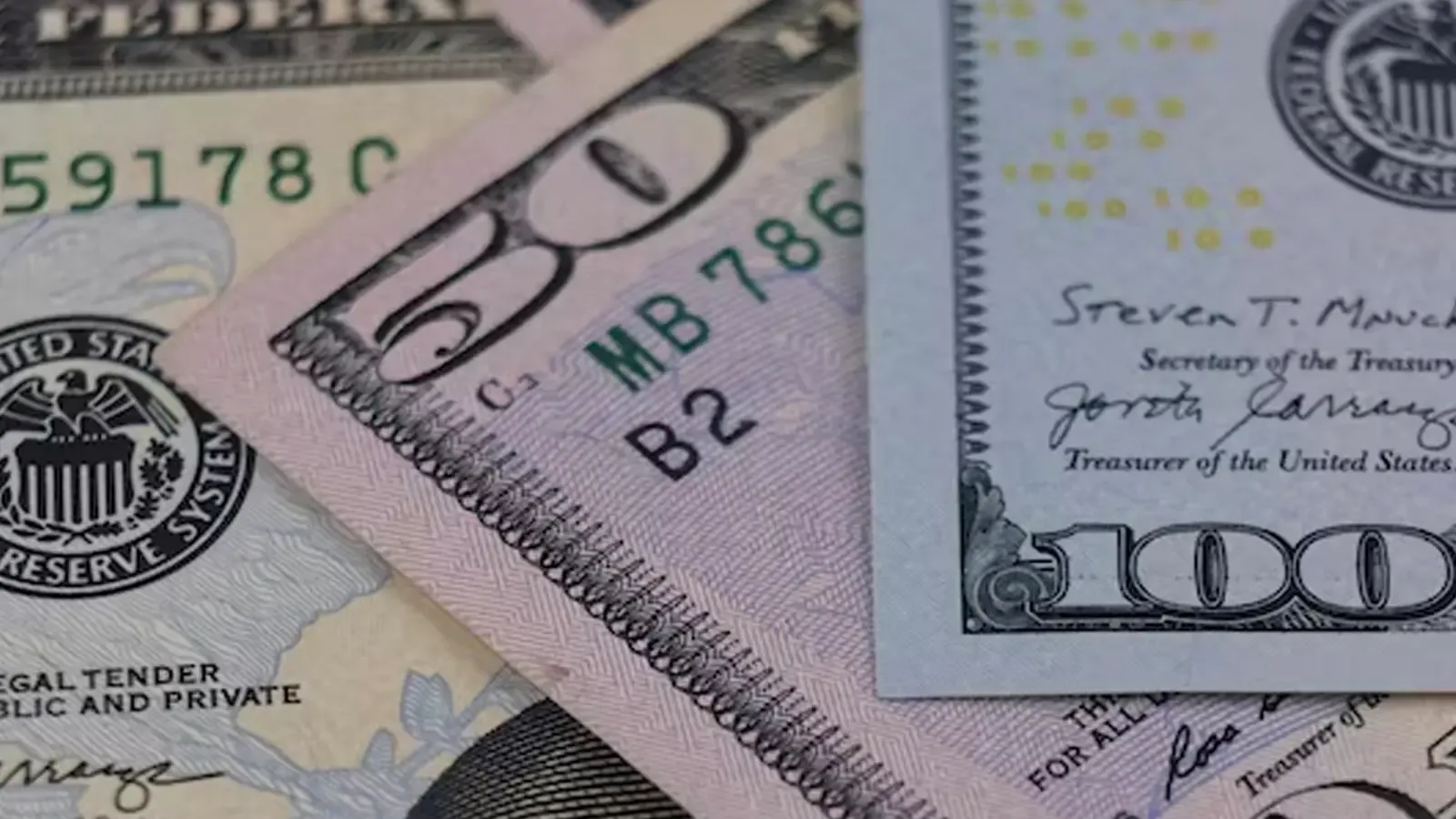 Close up photo of money