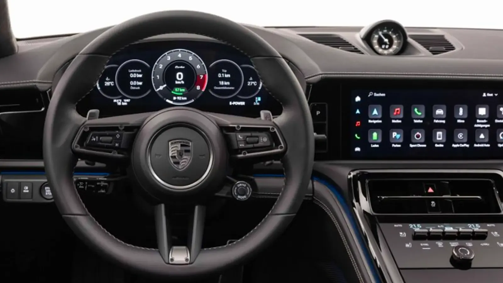 Porsche Panamera Hybrid interior