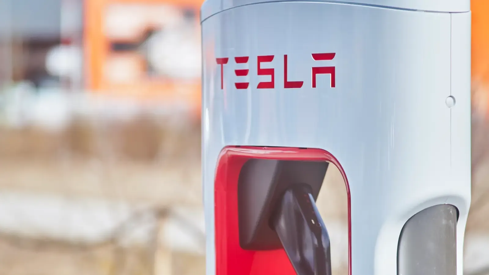 Tesla charging station