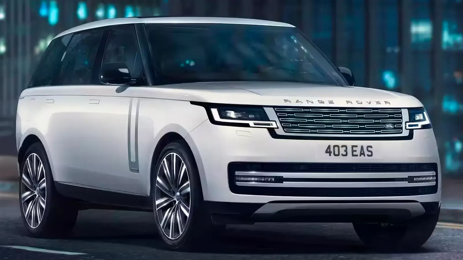 Range Rover extended range plug-in hybrid (PHEV) model