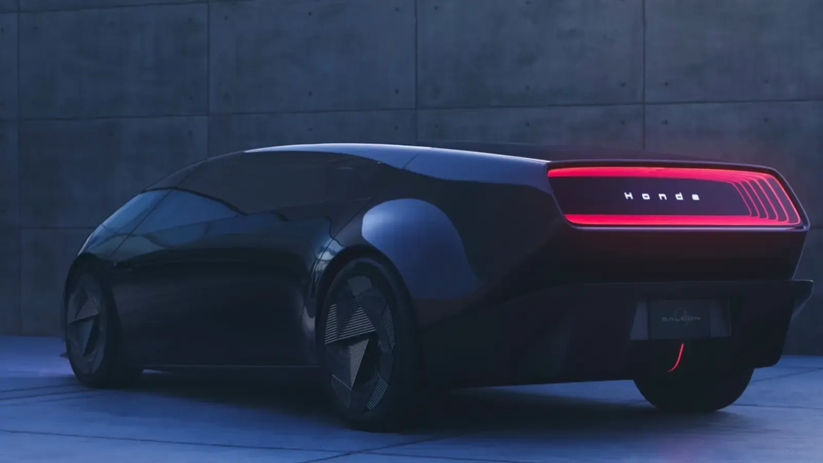 Honda 0 Series Saloon Concept Model Back view