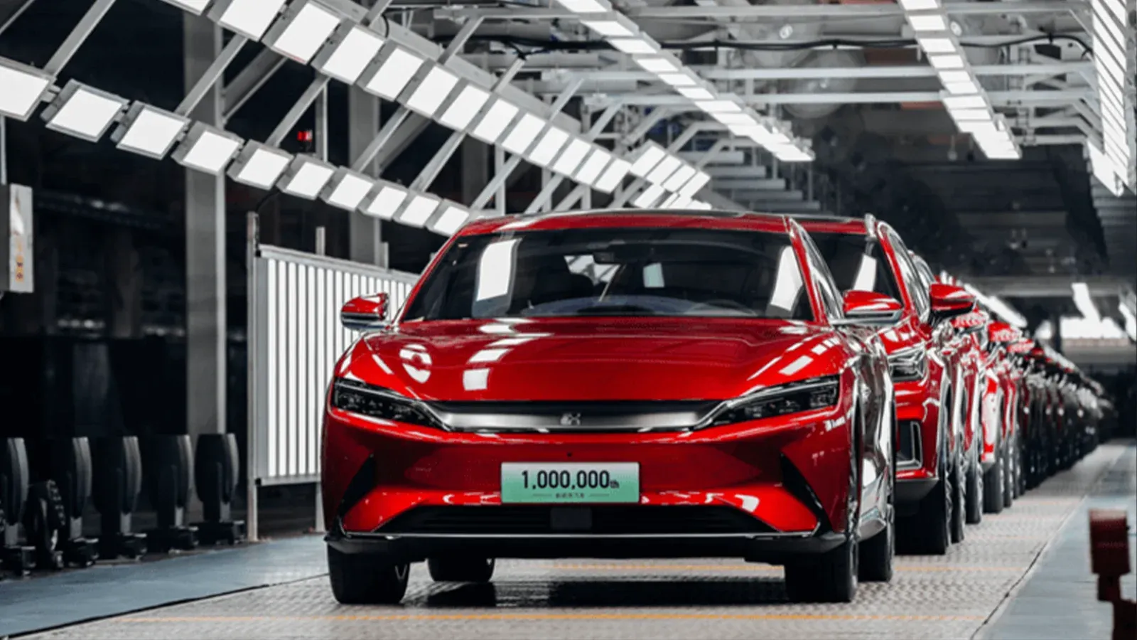 BYD assembly line