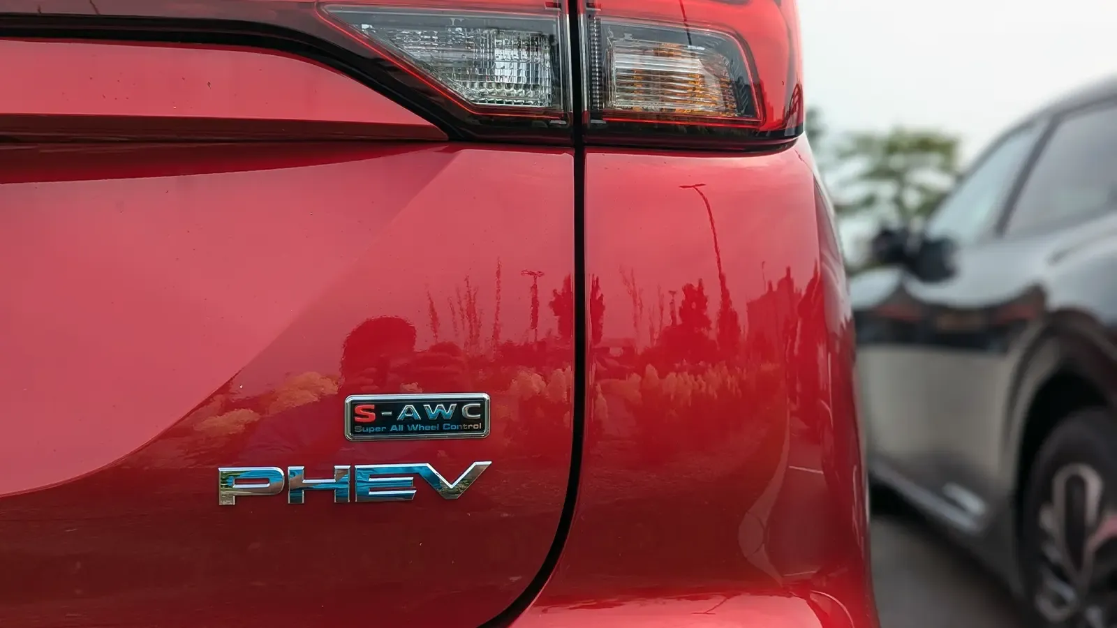 close up of PHEV detail