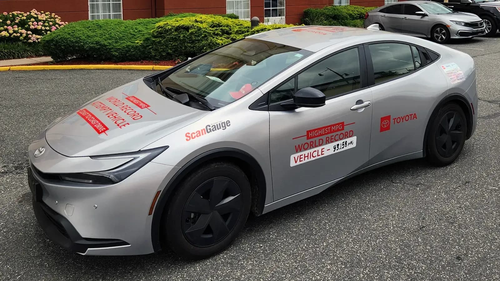 Wayne Gerdes' Toyota Prius Record