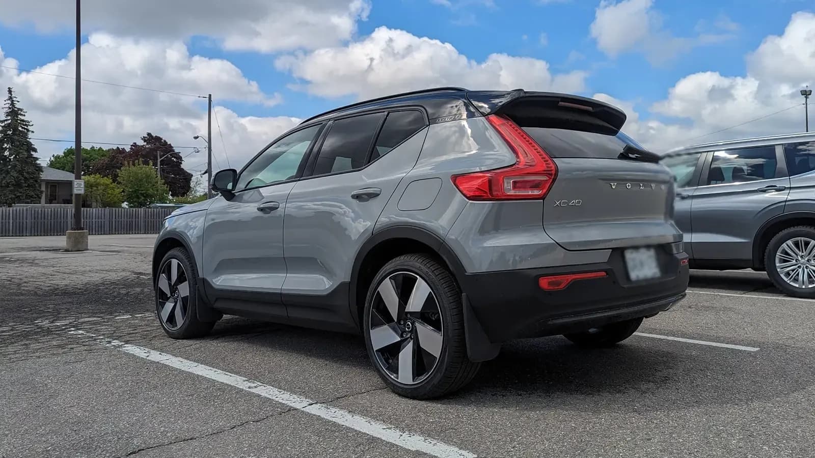 Volvo XC40 Recharge parked