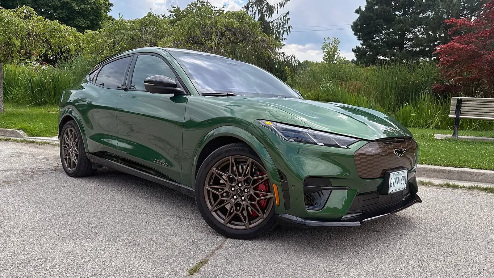 green 2024 Ford Mustang Mach-E GT