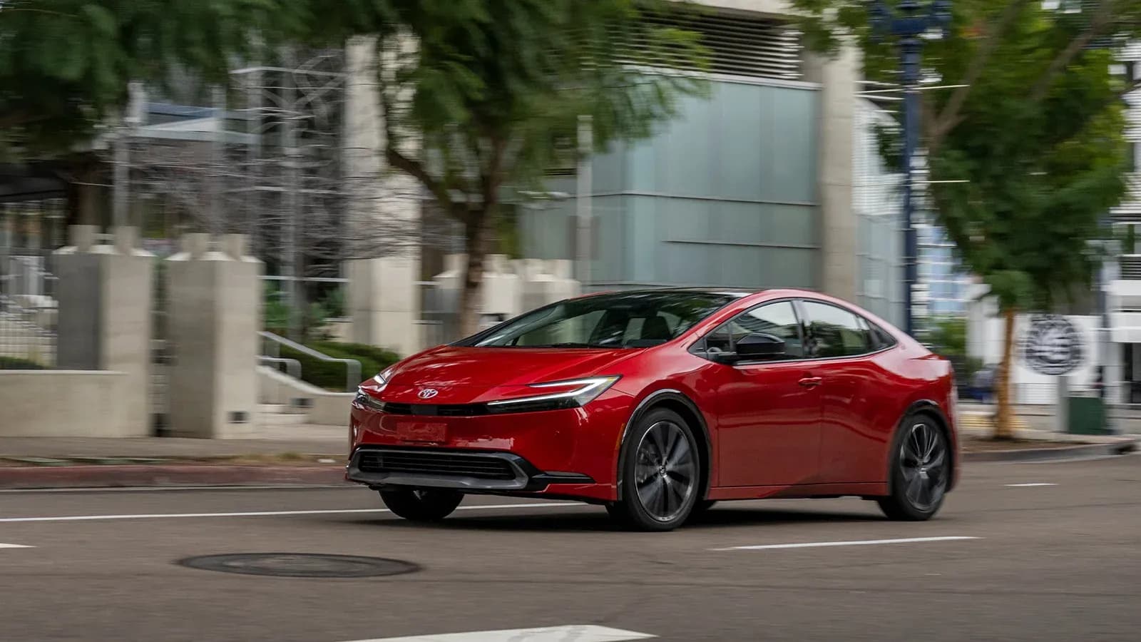 2024 Toyota Prius in Red