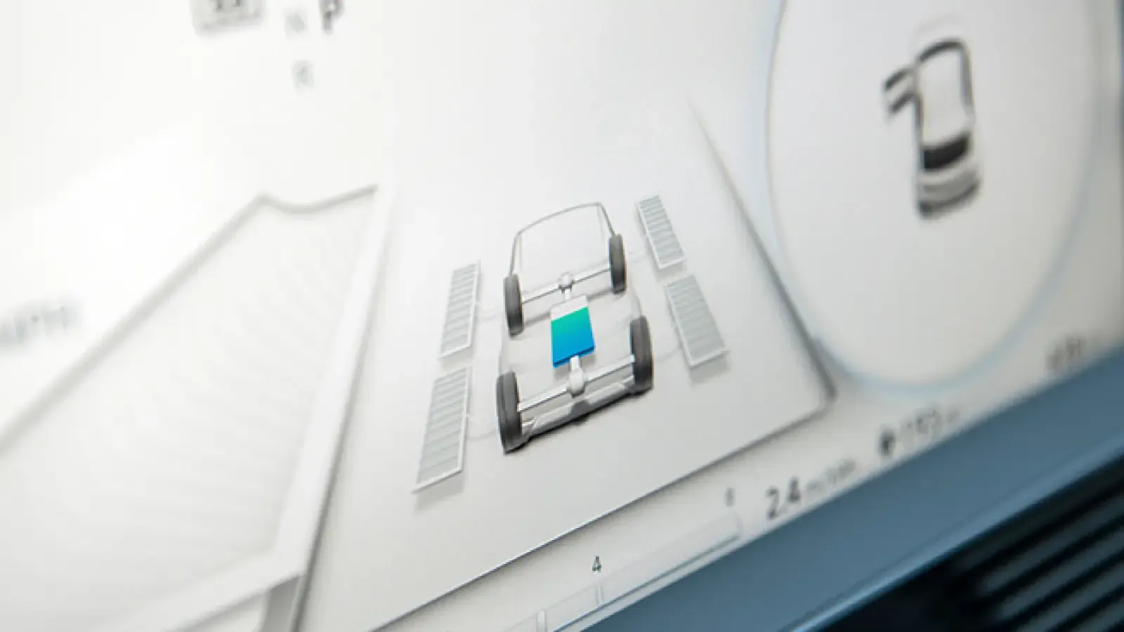 2022 Hyundai Ioniq battery status display