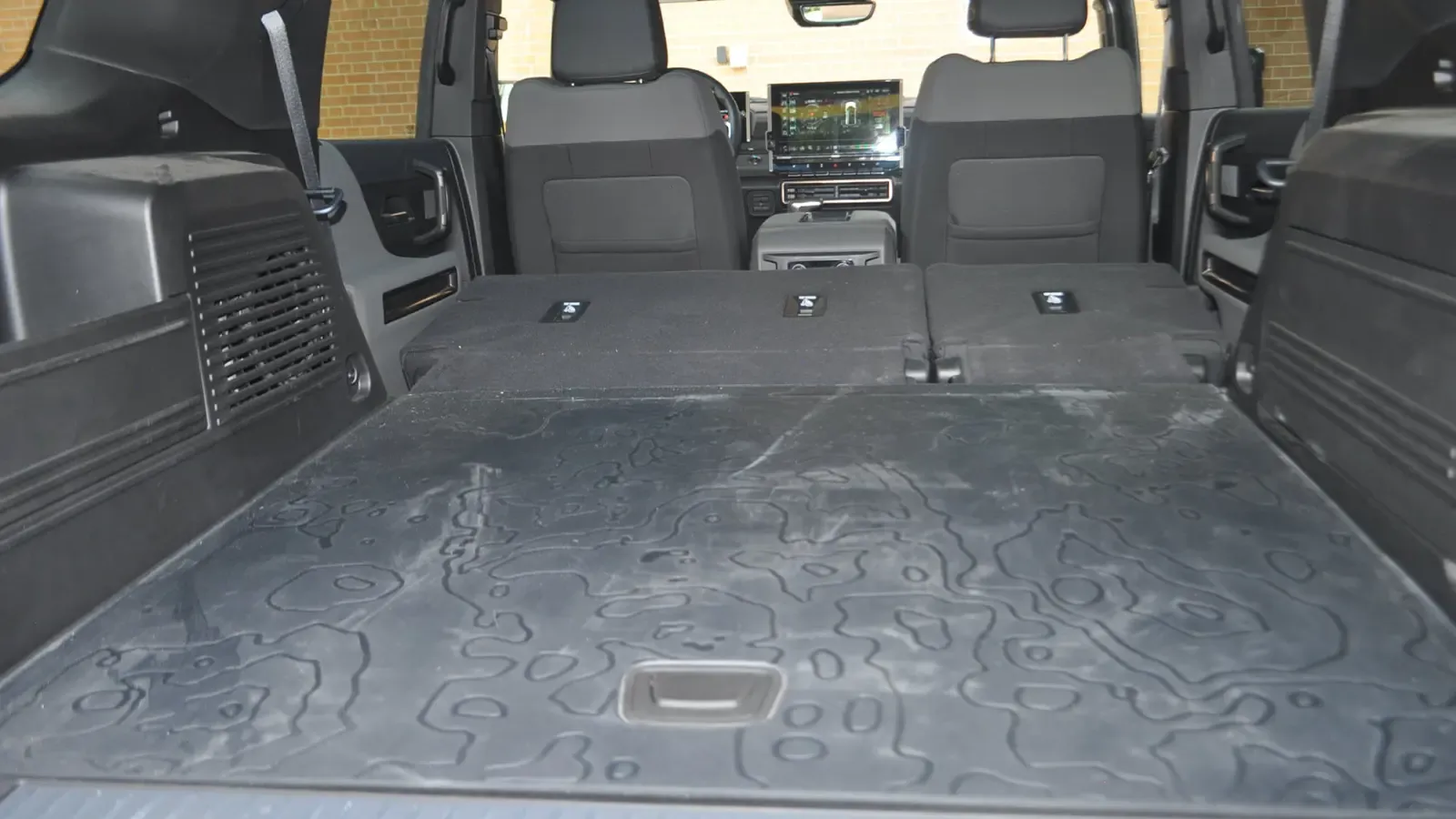 interior of Hummer EV SUV