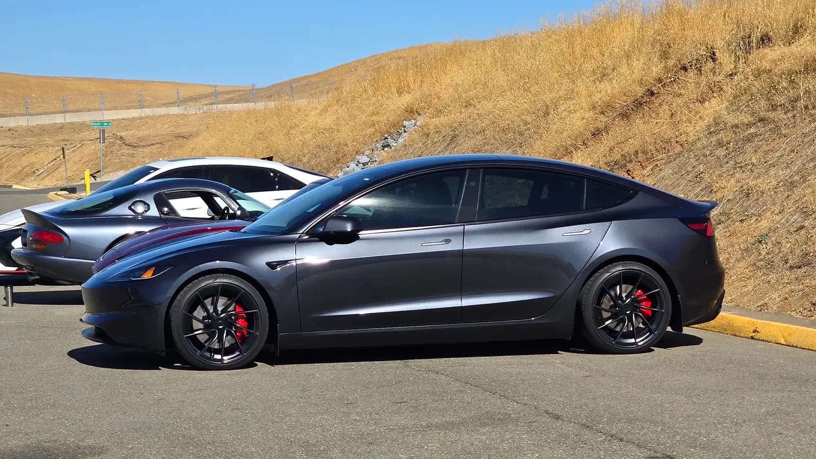 Black Tesla Model 3