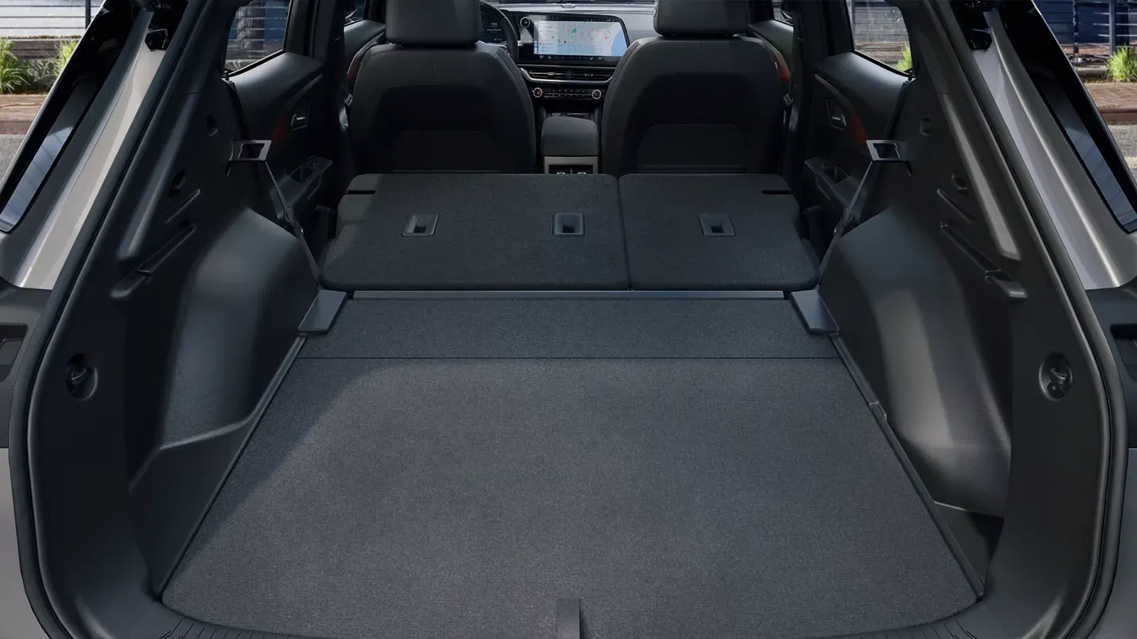 rear interior of Chevy Equinox EV