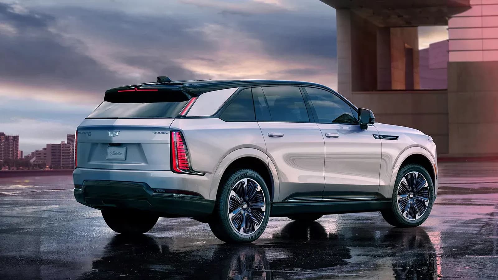silver Cadillac Escalade IQ