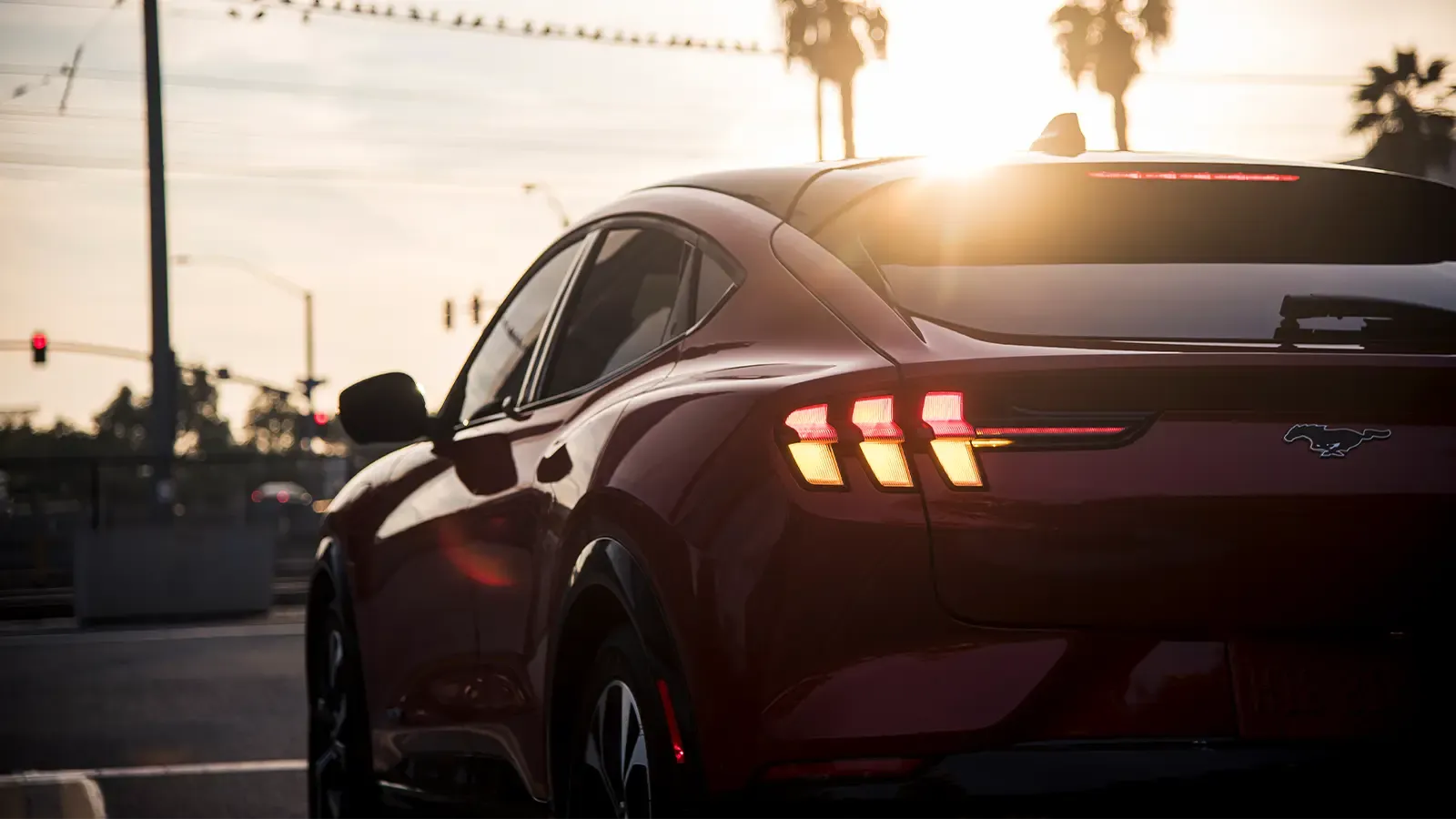 Mustang Mach-E Rear View