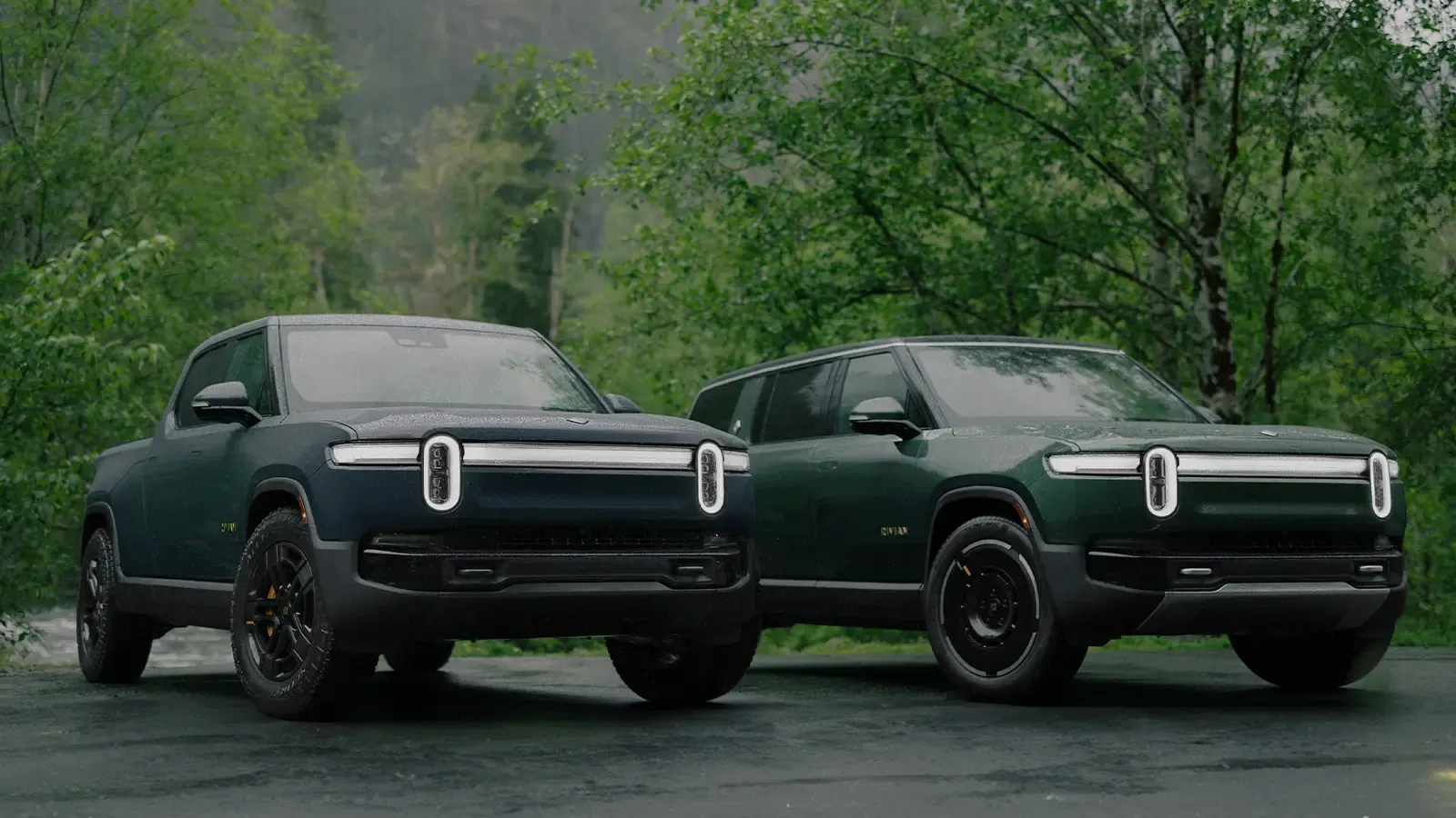 Rivian R1T and R1S