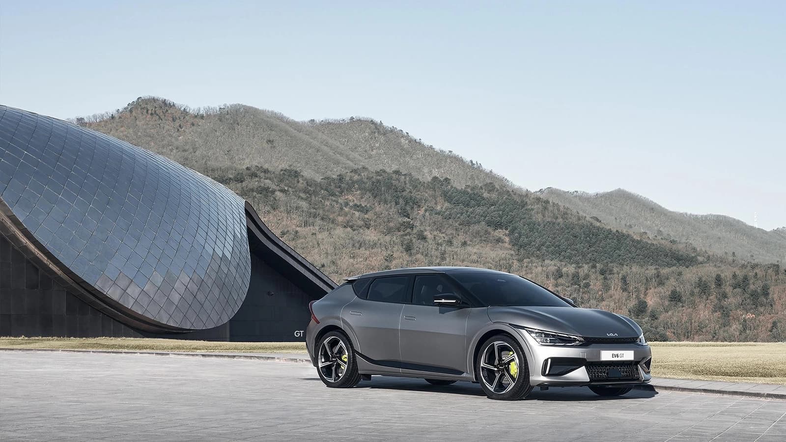 gray kia ev6