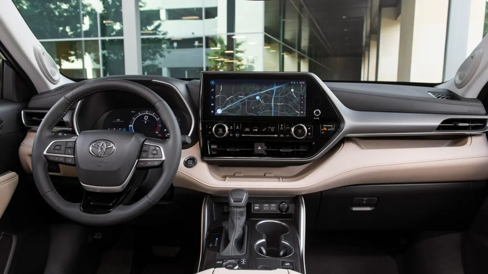2025 Toyota Highlander Hybrid drivers side interior