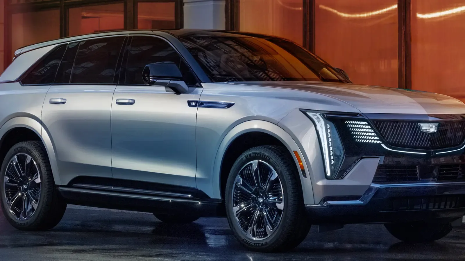 Silver 2025 Cadillac EV IQ