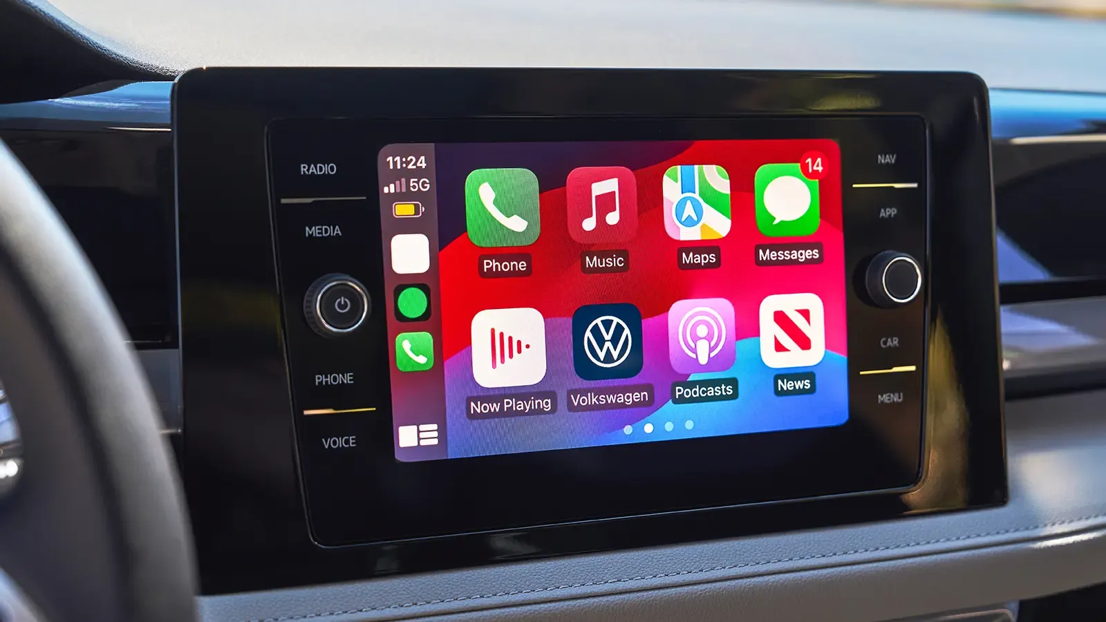 A 2025 Volkswagen Taos Drivers Side Dash