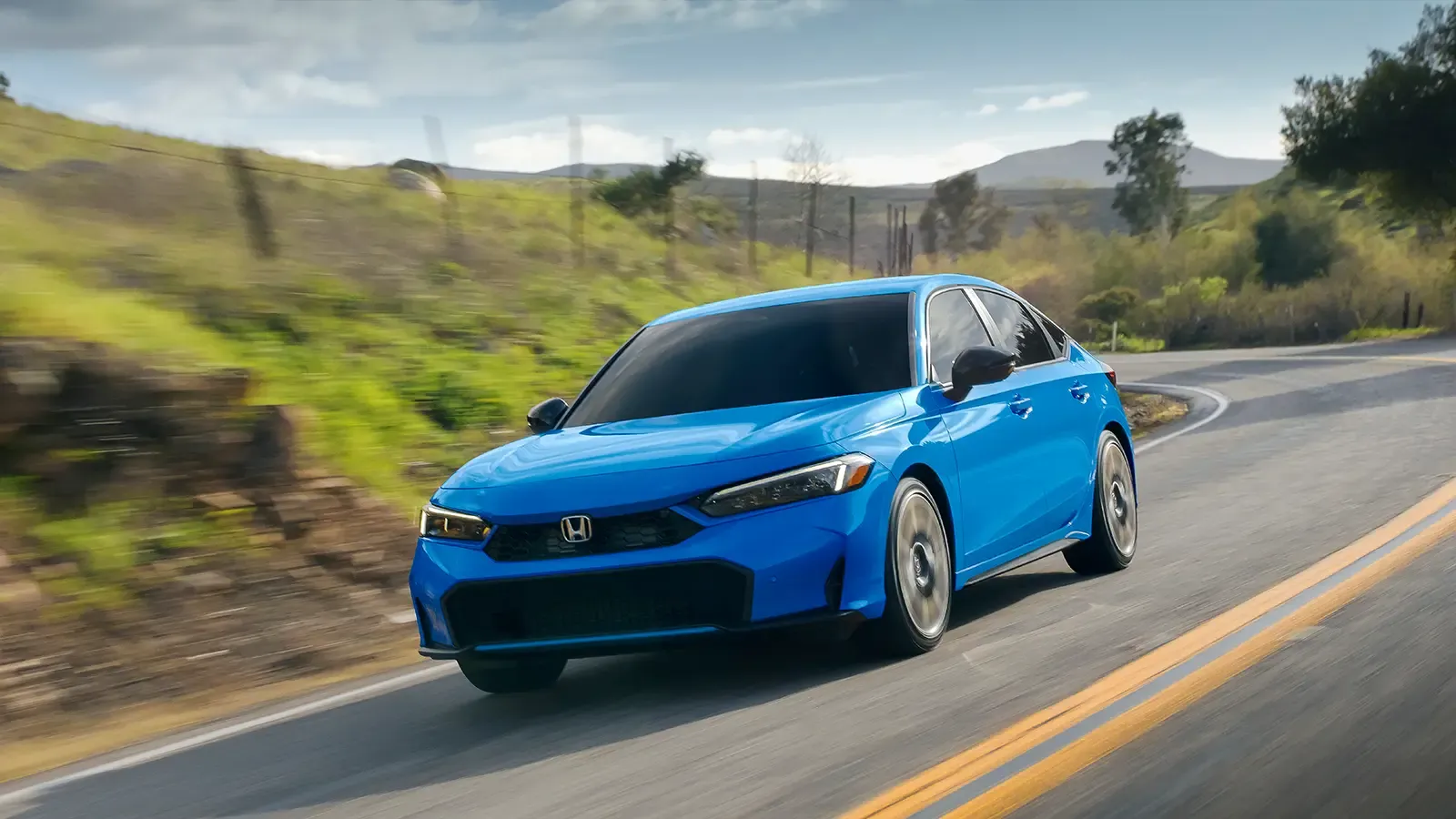A 2025 Honda Civic Hatchback Sports touring