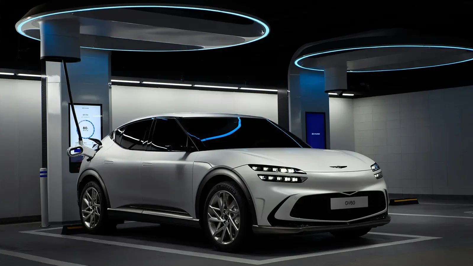 Public EV charging station